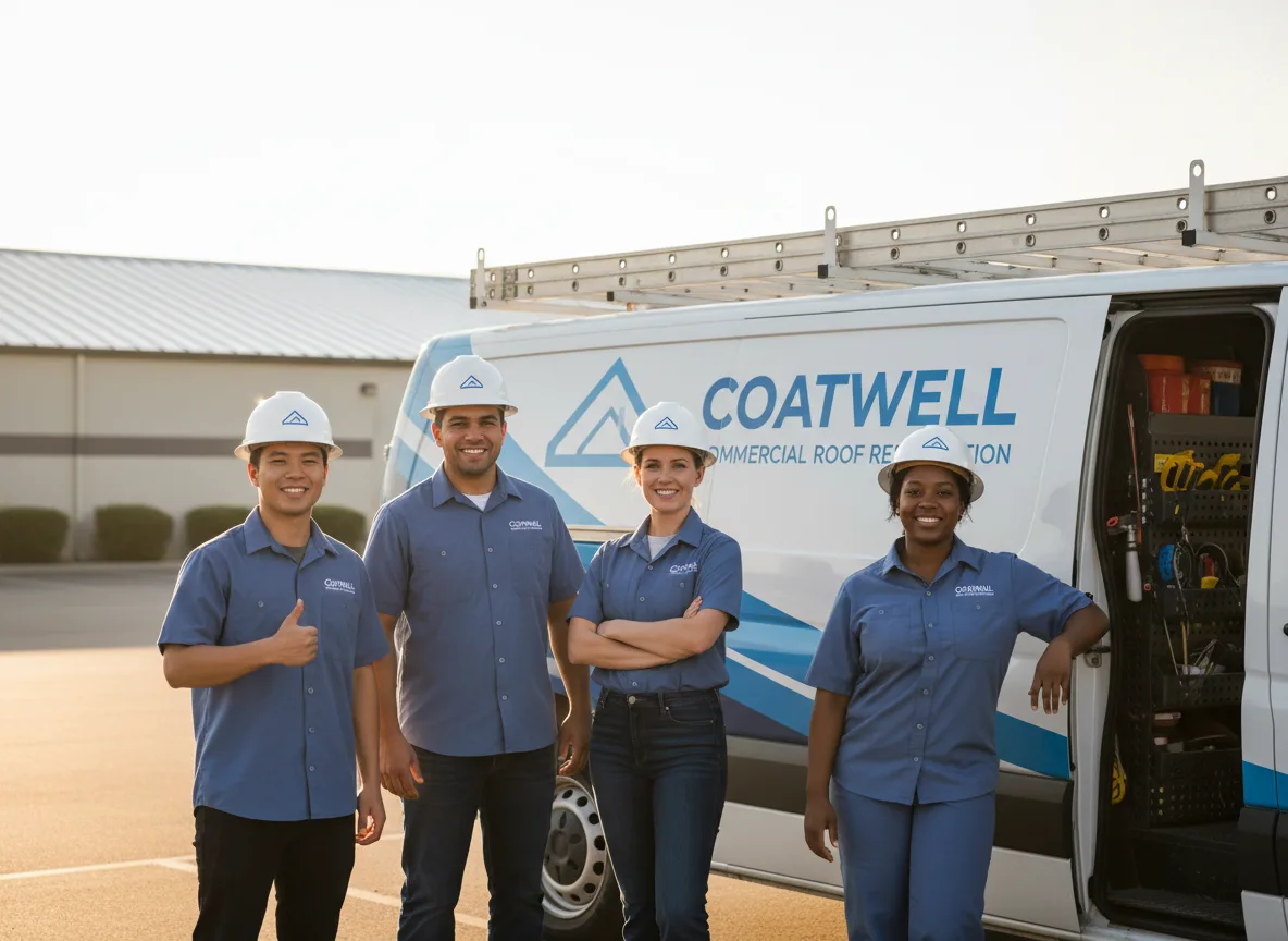 Commercial roof coating company in Crawfordsville, IA